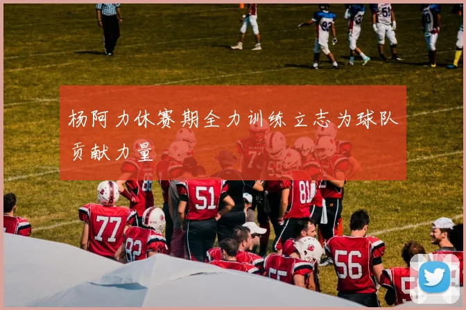 杨阿力休赛期全力训练立志为球队贡献力量